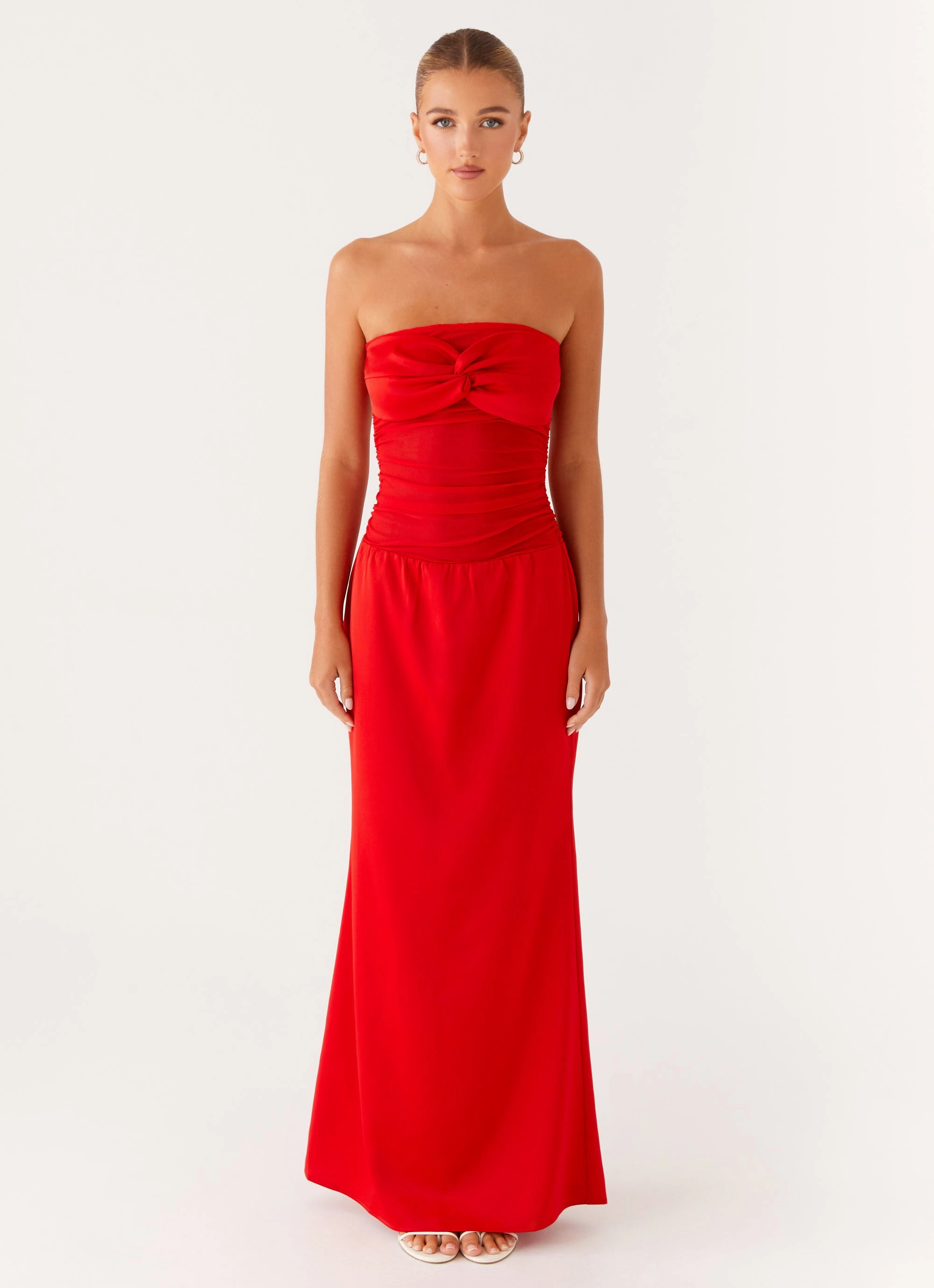 Seamless-Look Dream Look Rewind Maxi Dress - Tangerine