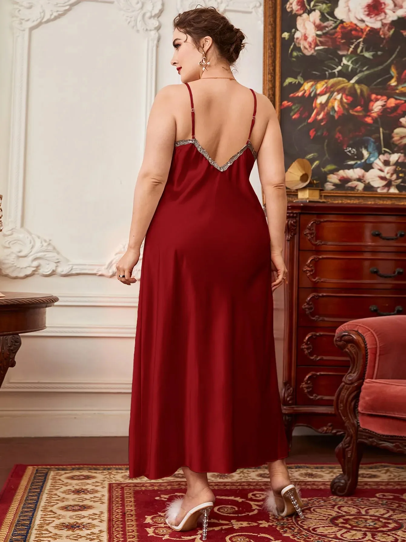 Plus Size Camisole Nightgown
