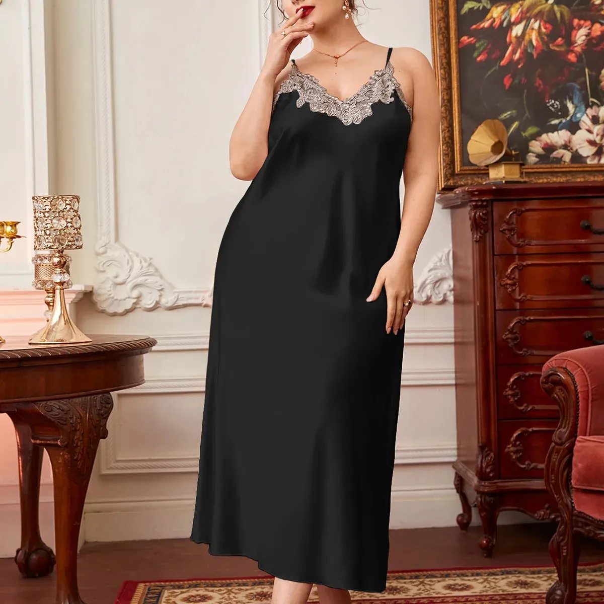 Plus Size Camisole Nightgown