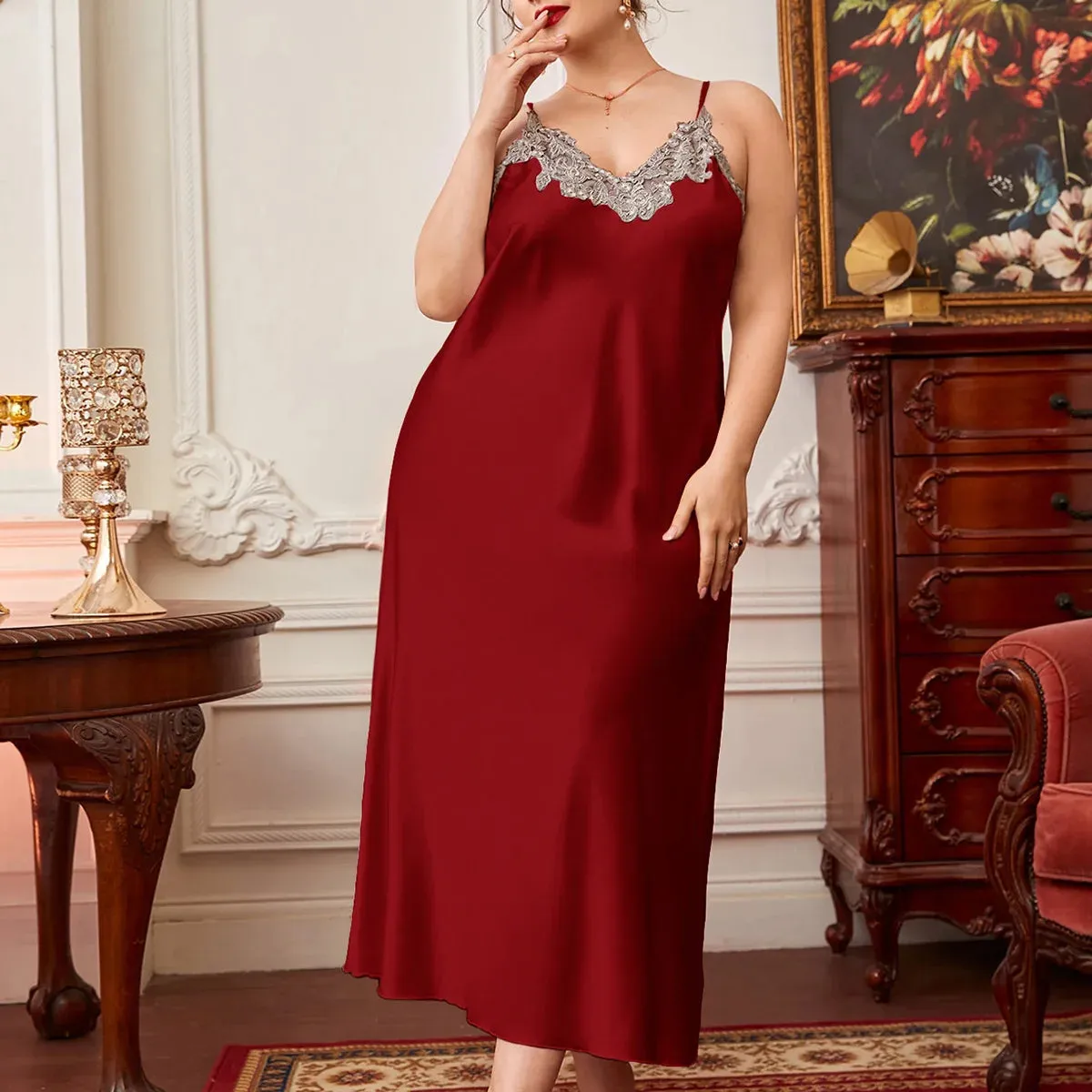 Plus Size Camisole Nightgown