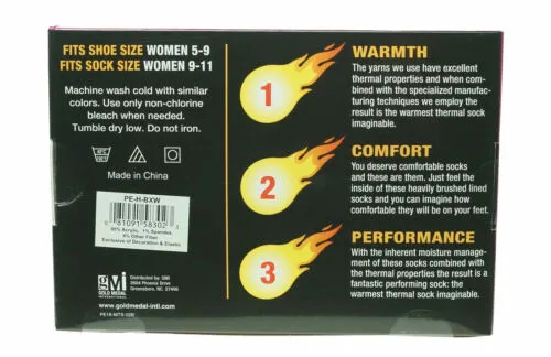 Polar Extreme Womens 2 Pair Thermal Insulated Fleece Crew Socks Ivory Blue Stars