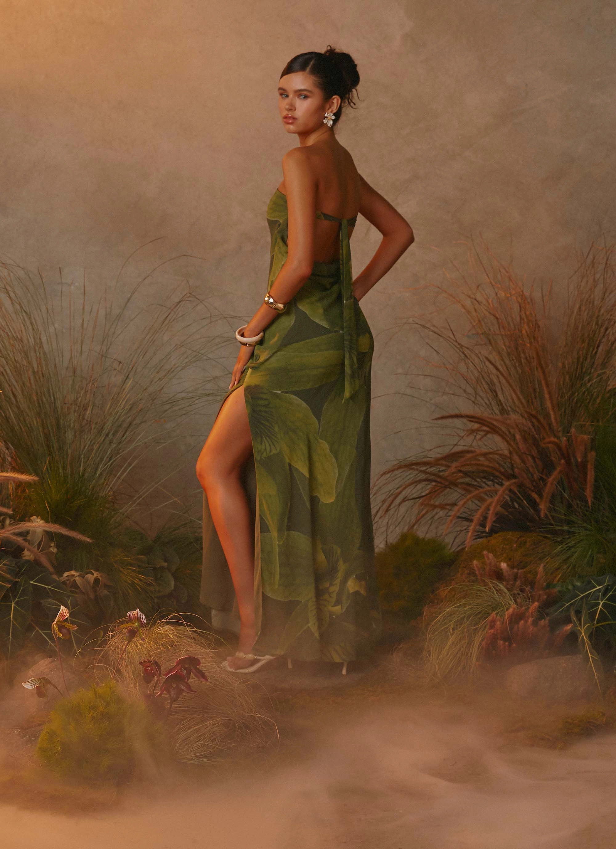 Nettle Maxi Dress - Tropic Floral Relaxed Style Wear