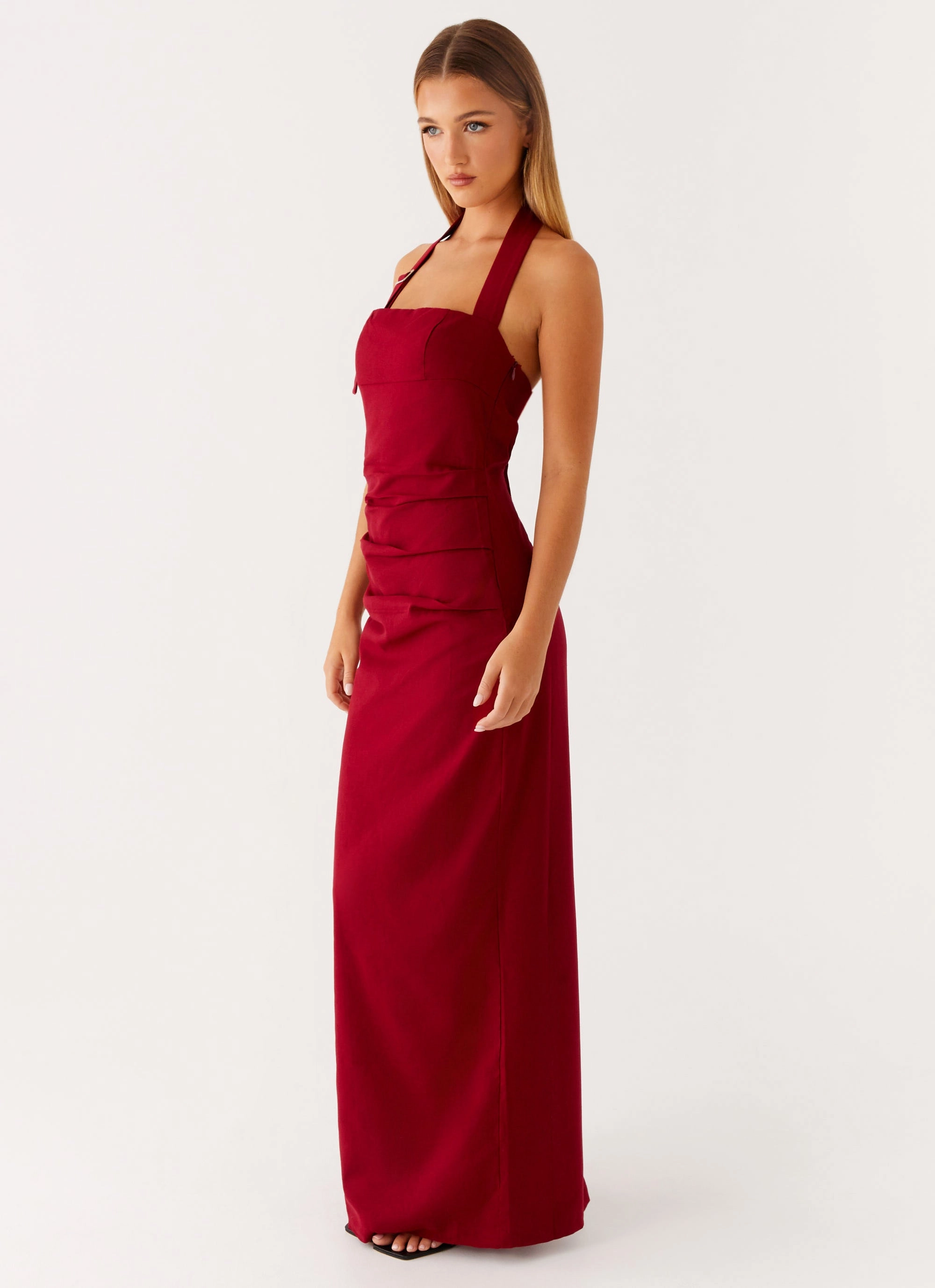 Fit For All Rumour Has it Maxi Dress - Red