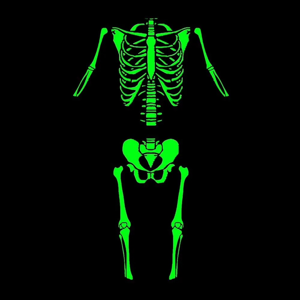 Popshion Boys Skeleton Pajamas Sets for Halloween Toddler Glow in The Dark Pumpkin PJS