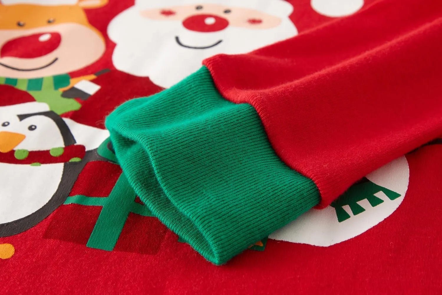 Popshion Toddler Boys Christmas Pajamas Cotton Long Sleeve Christmas PJs Holiday Xmas Jammies