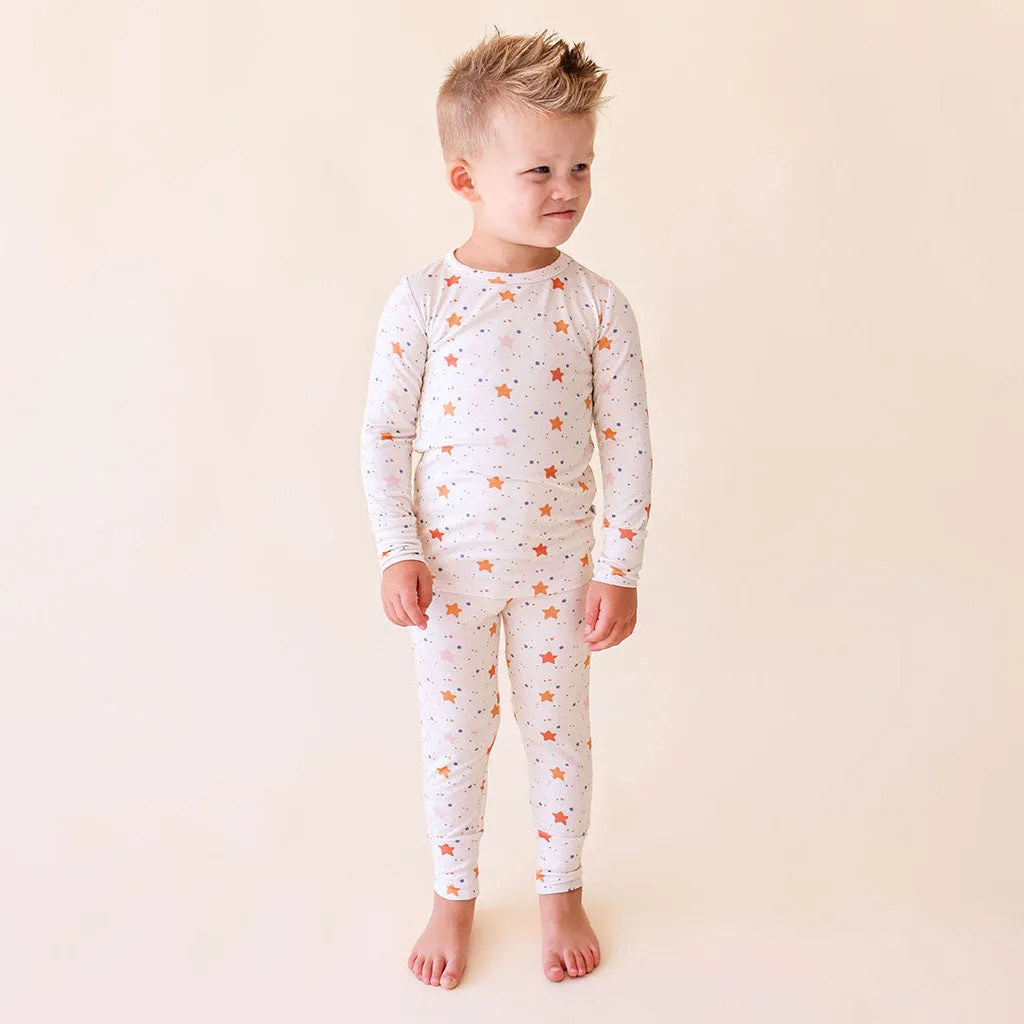 Posh Peanut Long Sleeve Basic Pajama - Jetson