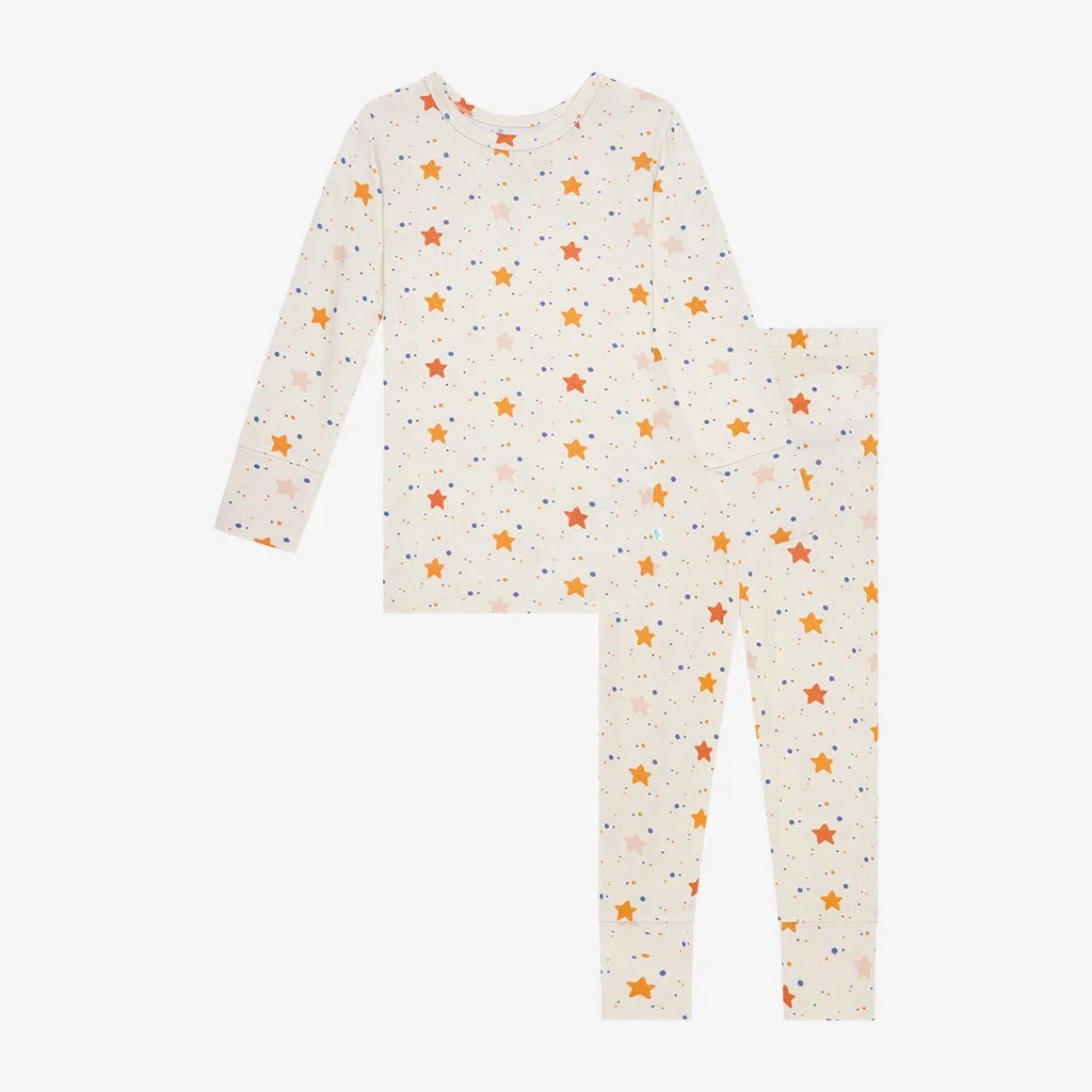 Posh Peanut Long Sleeve Basic Pajama - Jetson
