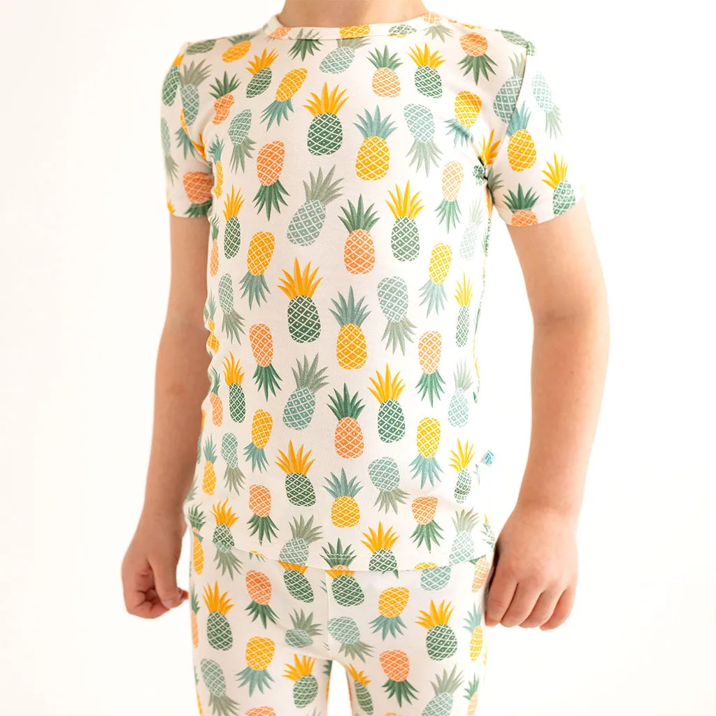 Posh Peanut McGuire Basic Short Sleeve & Short Length Pajama