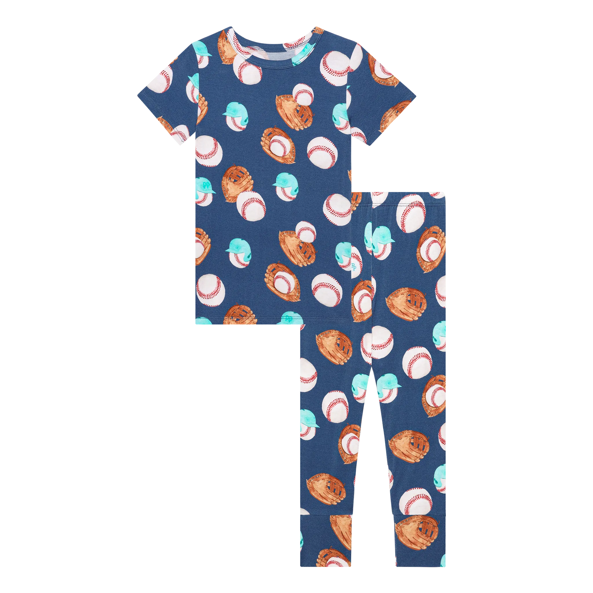 Posh Peanut Short Sleeve Pajama Set / Homer