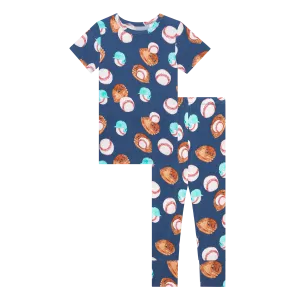 Posh Peanut Short Sleeve Pajama Set / Homer