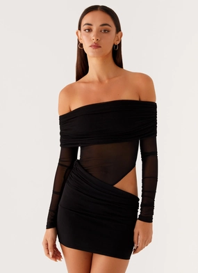 Versatile Fit Night Ready No Doubt Mini Dress - Black