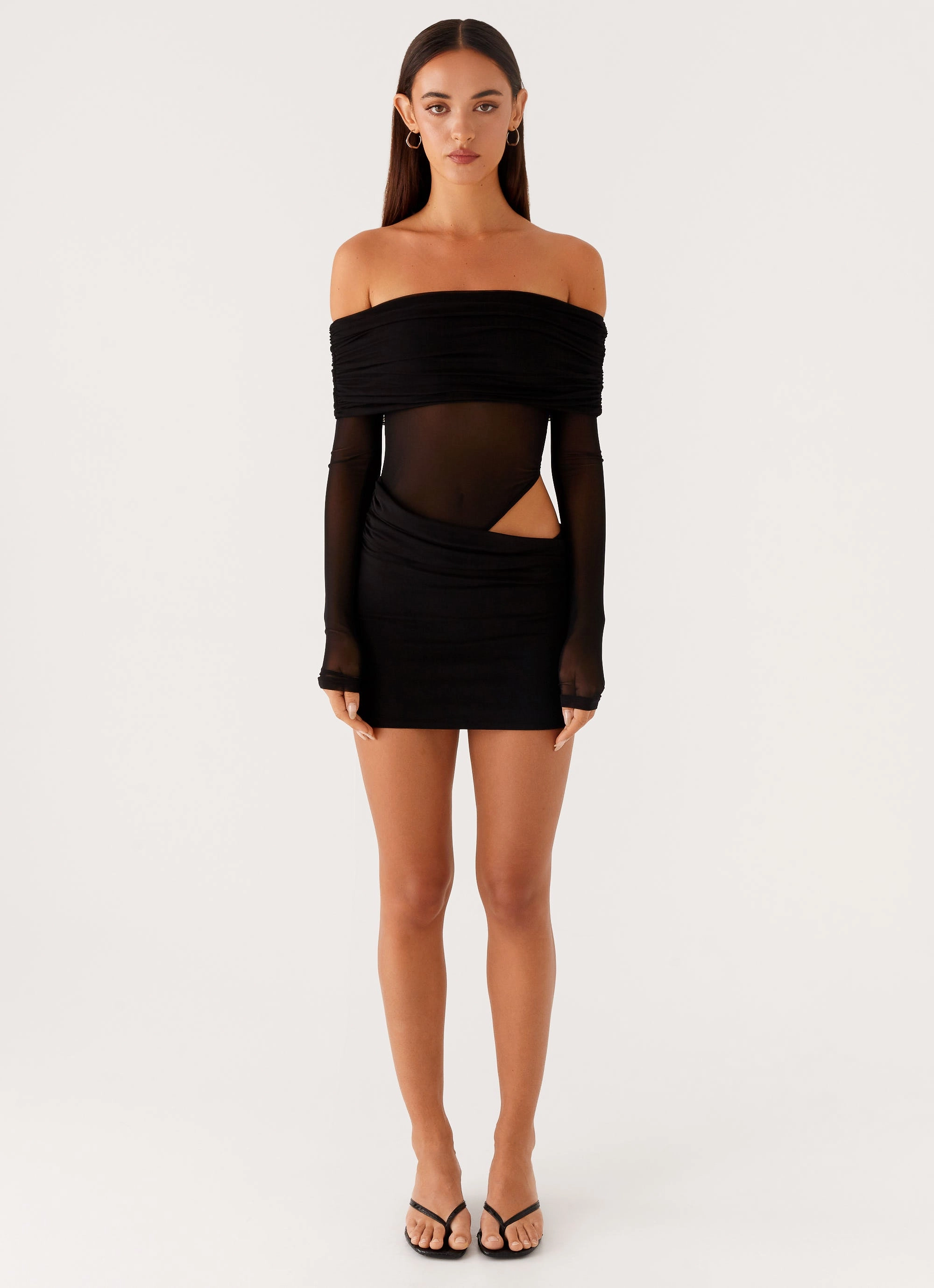 No Doubt Mini Dress - Black Stylish Layer
