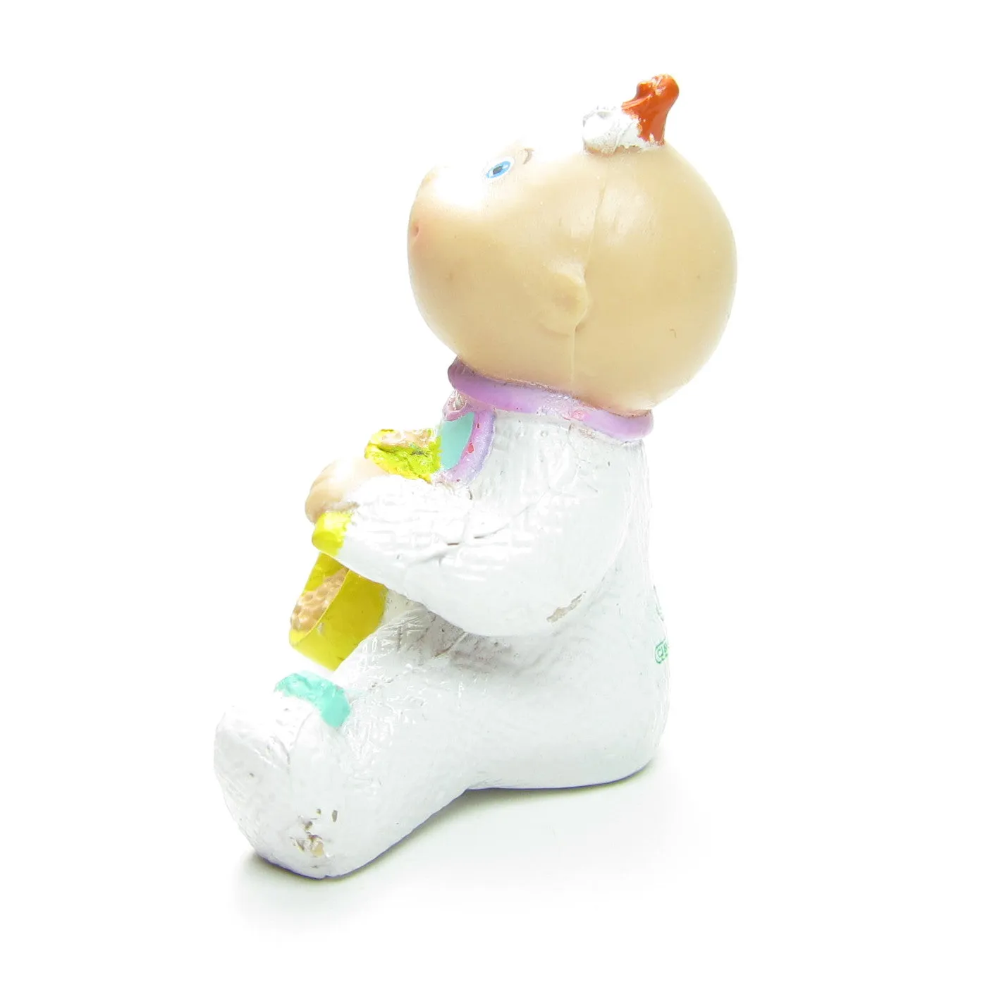 Preemie Eating Cereal Vintage Cabbage Patch Kids Miniature Figurine