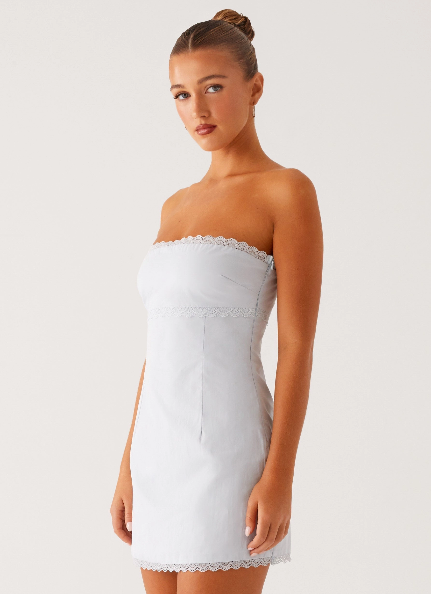 Cala Mini Dress - Blue Dreamy Flow