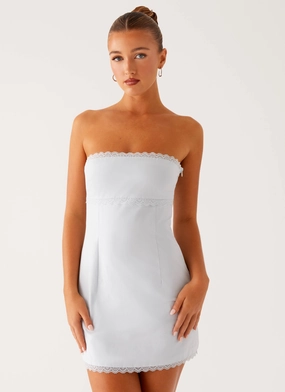 Cala Mini Dress - Blue Casual Smart Move Free