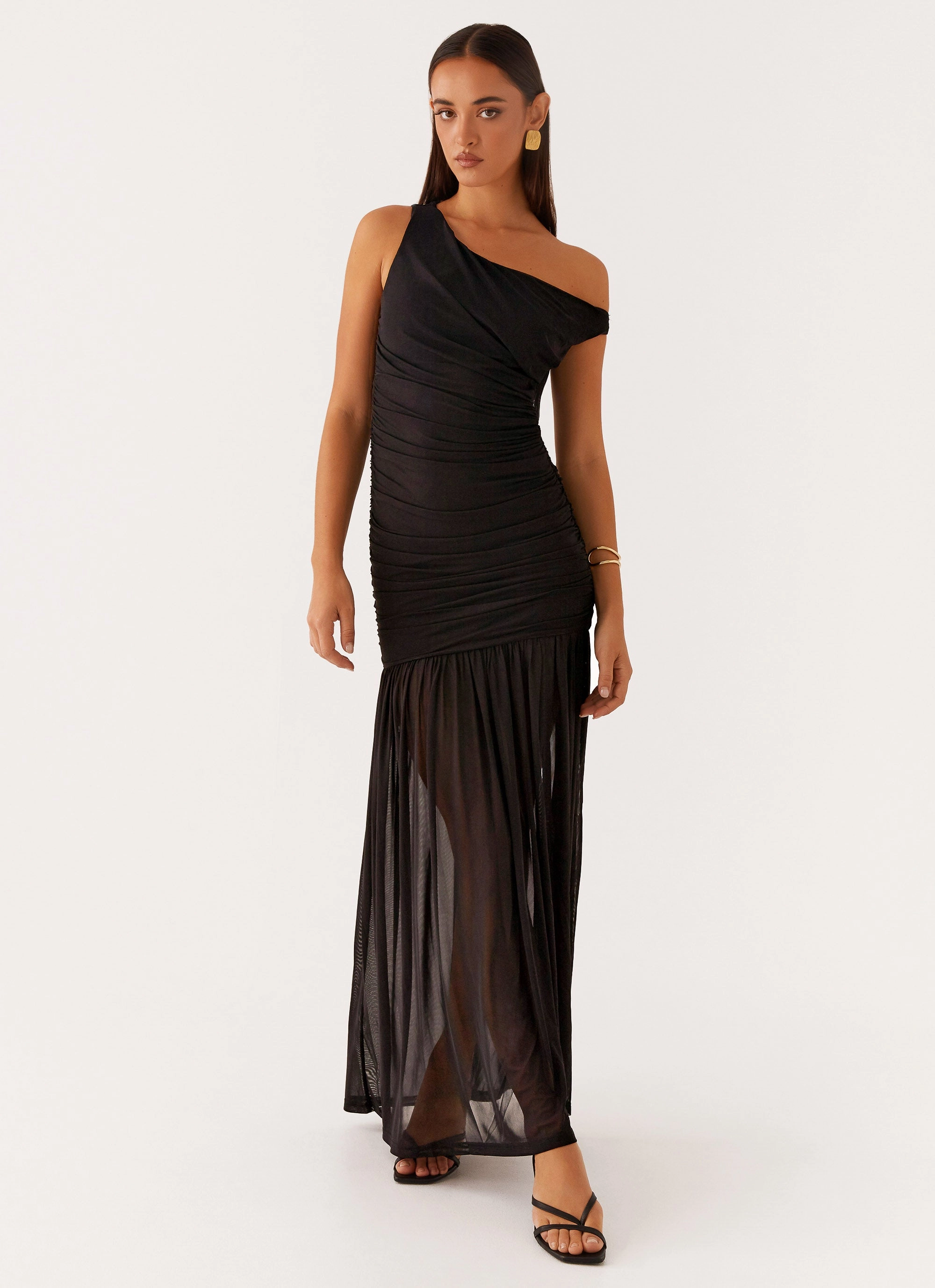 Ready Glow Pavilion Maxi Dress - Black