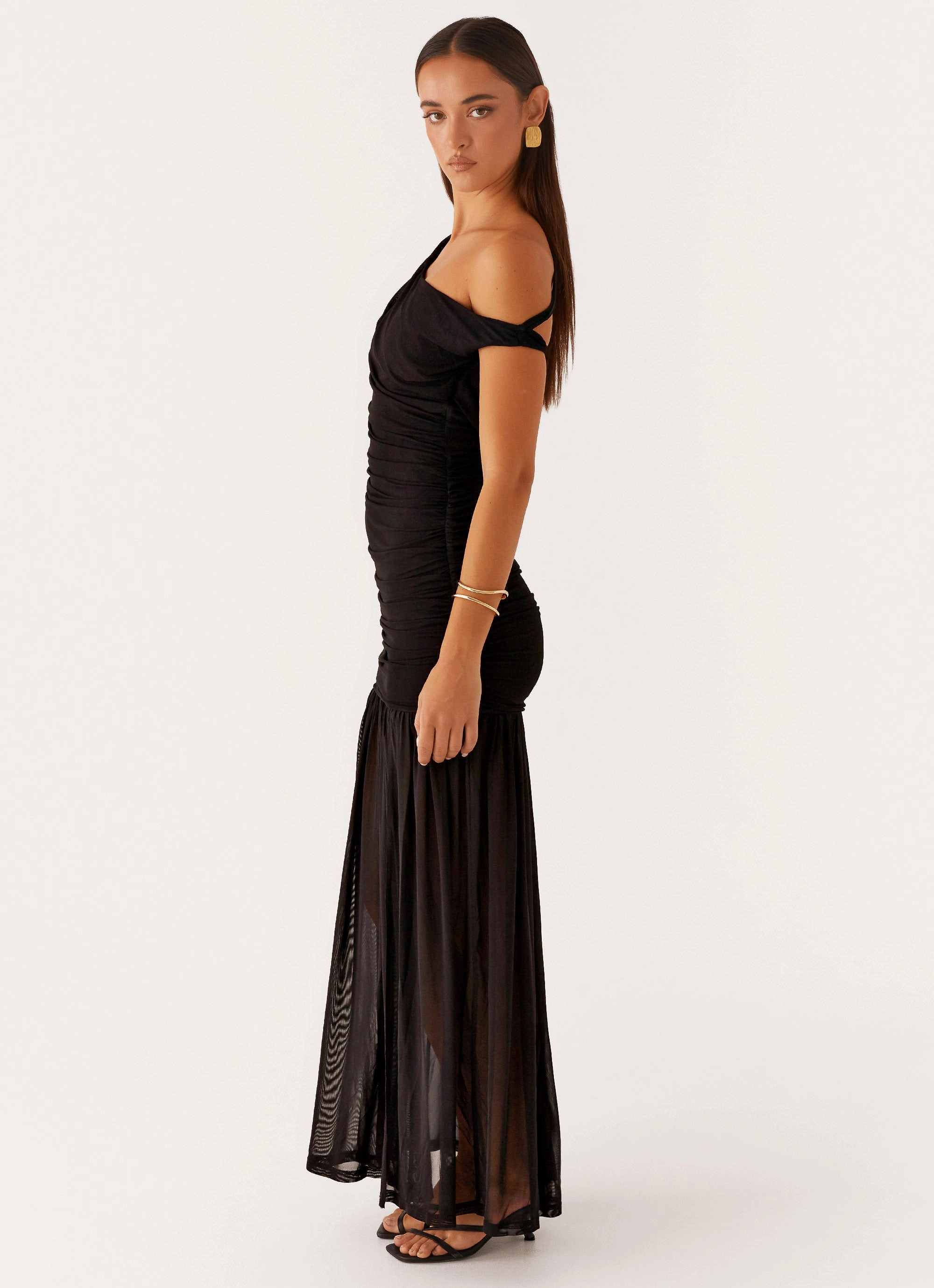 Work-Ready Look Pavilion Maxi Dress - Black
