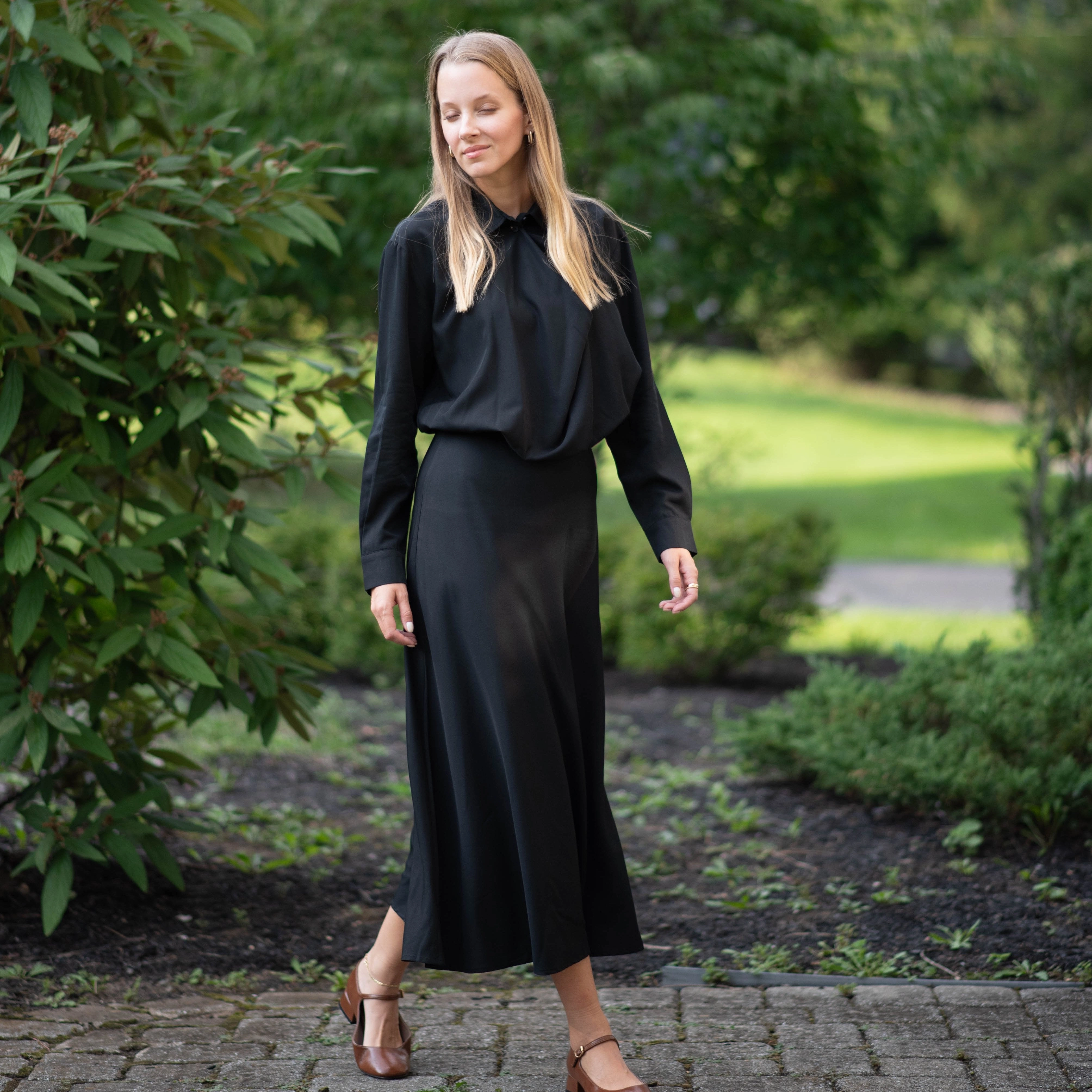 retro-style Delicate Mood Leah Dress [Final Sale]
