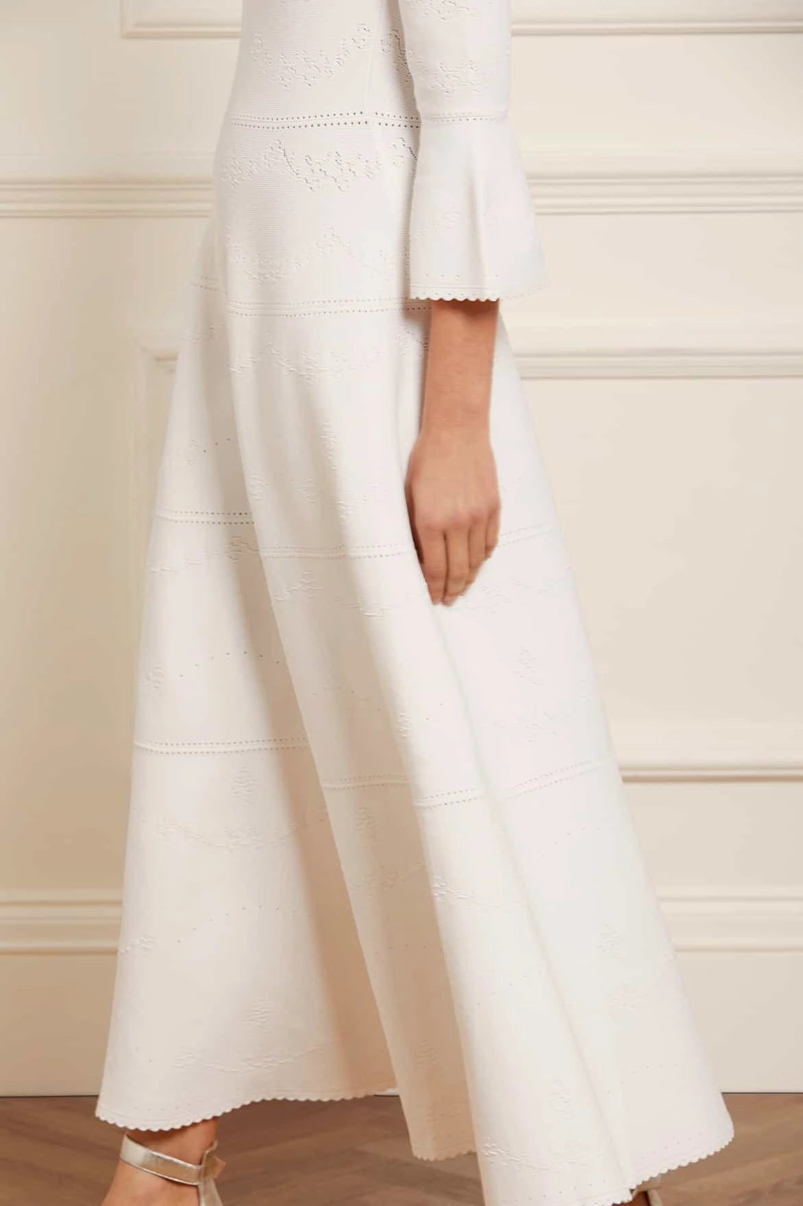 Body Confidence High Hemline Pretty Pointelle Knit Gown