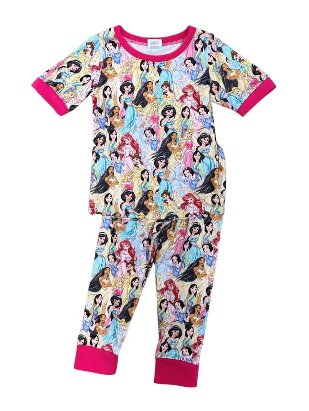 Princess Dreams Girls 2 Piece Pajama Set