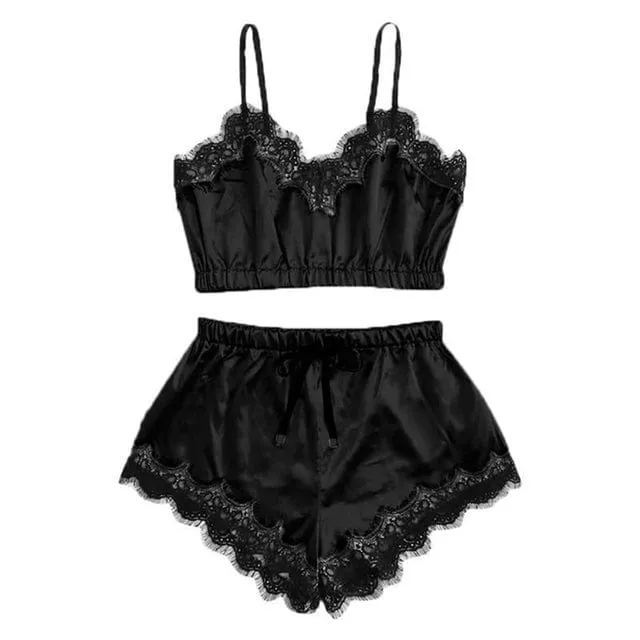 Princess Lace Short Set