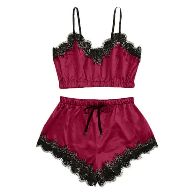 Princess Lace Short Set