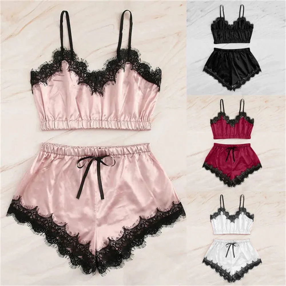 Princess Lace Short Set