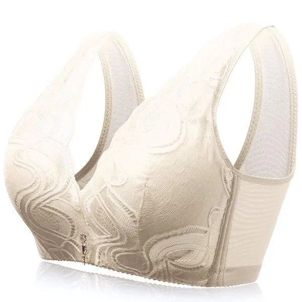 Print Deep V Gather Busty Lightly Lined Soft Bras