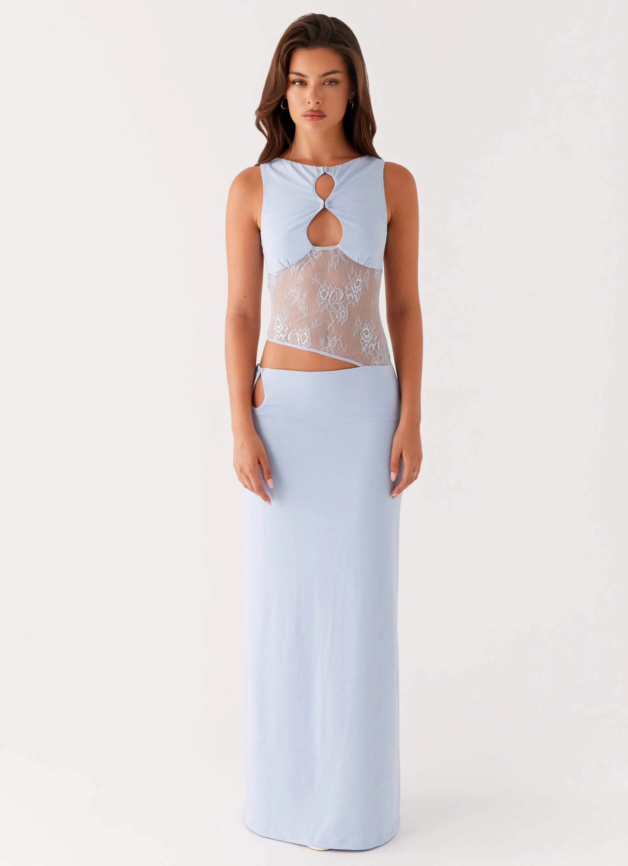 Light Touch Versatile Style Prophecy Maxi Dress - Blue