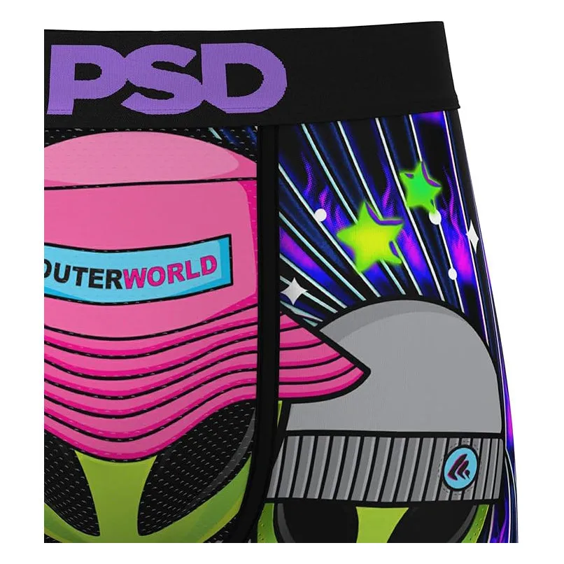PSD Men's Multicolor Ego Death Boxer Briefs Small Underwear - 324180068-MUL-S