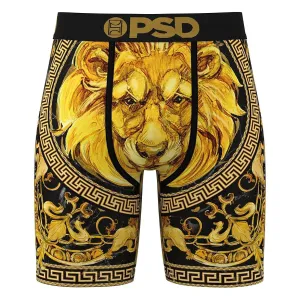 PSD Men's Multicolor Greek Gold Boxer Briefs Extra Large Underwear - 324180050-MUL-XL