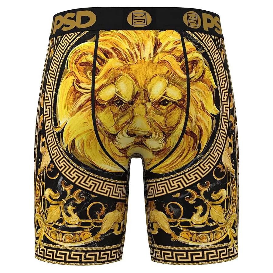 PSD Men's Multicolor Greek Gold Boxer Briefs Extra Large Underwear - 324180050-MUL-XL