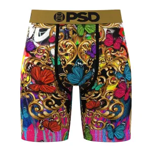 PSD Men's Multicolor Luxury Print Boxer Briefs Extra Large Underwear - 424180060-MUL-XL