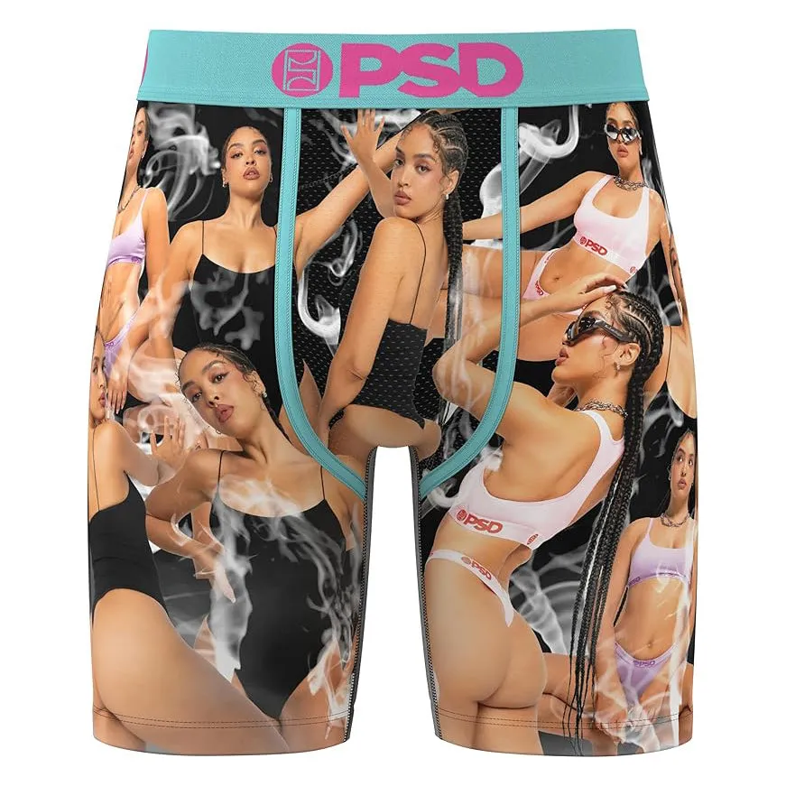 PSD Men's Multicolor MMF Boxer Briefs Extra Large Underwear (Knit) - 224180258-MUL-XL