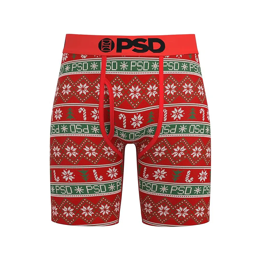 PSD Men's Multicolor MMF Boxer Briefs Large Underwear (Knit) - 424180128-MUL-L