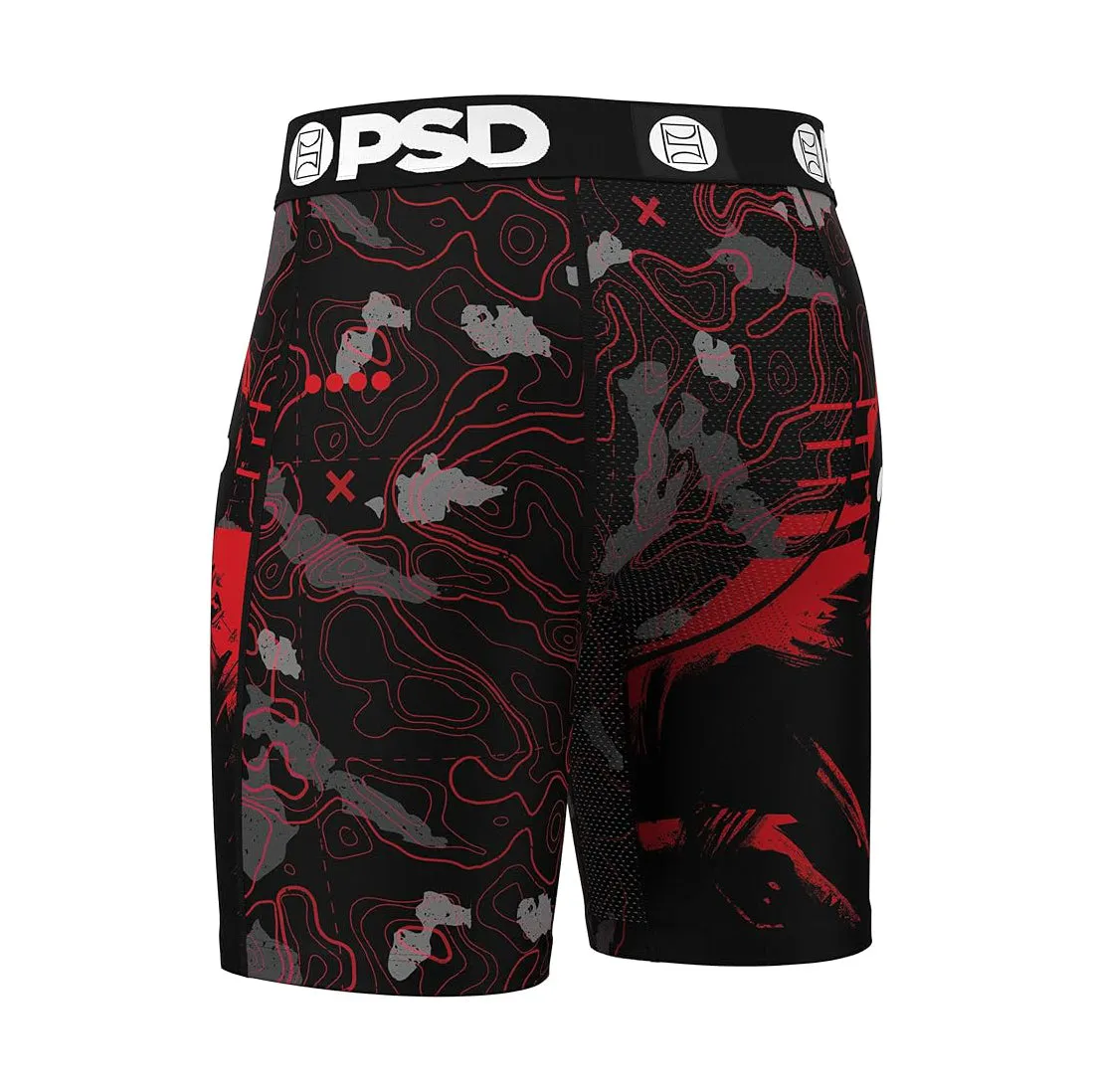 PSD Men's Multicolor MMF Boxer Briefs Small Underwear (Knit) - 224180156-MUL-S