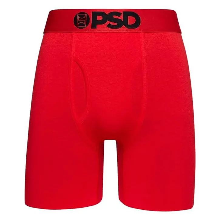 PSD Men's Multicolor Modal Red 3-Pack Boxer Briefs Large Underwear - 322180162-MUL-L