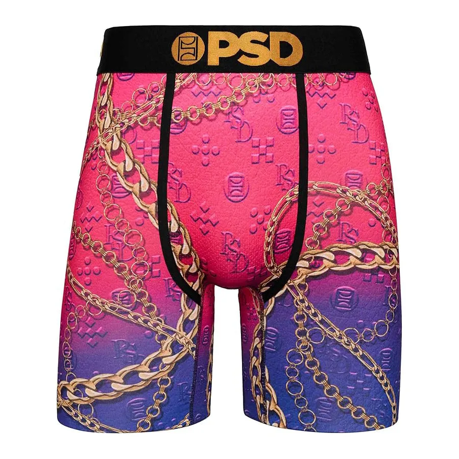 PSD Men's Multicolor Thunder Lux Boxer Briefs Large Underwear - 424180215-MUL-L