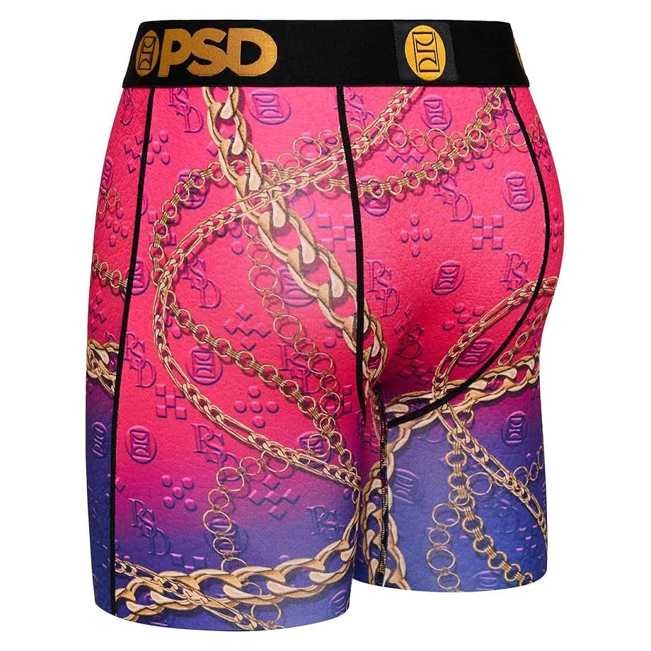PSD Men's Multicolor Thunder Lux Boxer Briefs Large Underwear - 424180215-MUL-L
