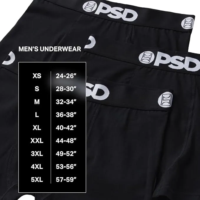 PSD Men's Multicolor Thunder Lux Boxer Briefs Large Underwear - 424180215-MUL-L