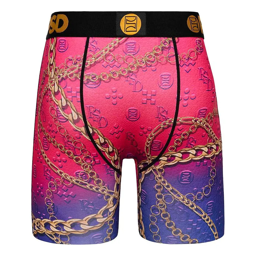 PSD Men's Multicolor Thunder Lux Boxer Briefs Large Underwear - 424180215-MUL-L
