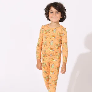 Pumpkin Bamboo Kids Pajamas