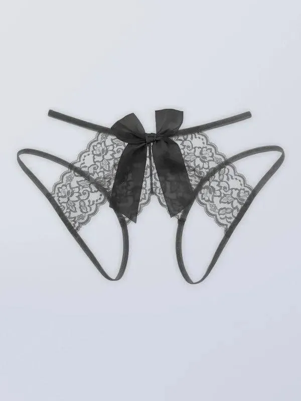 Pure Desire Women Lace Thongs