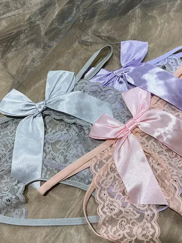 Pure Desire Women Lace Thongs