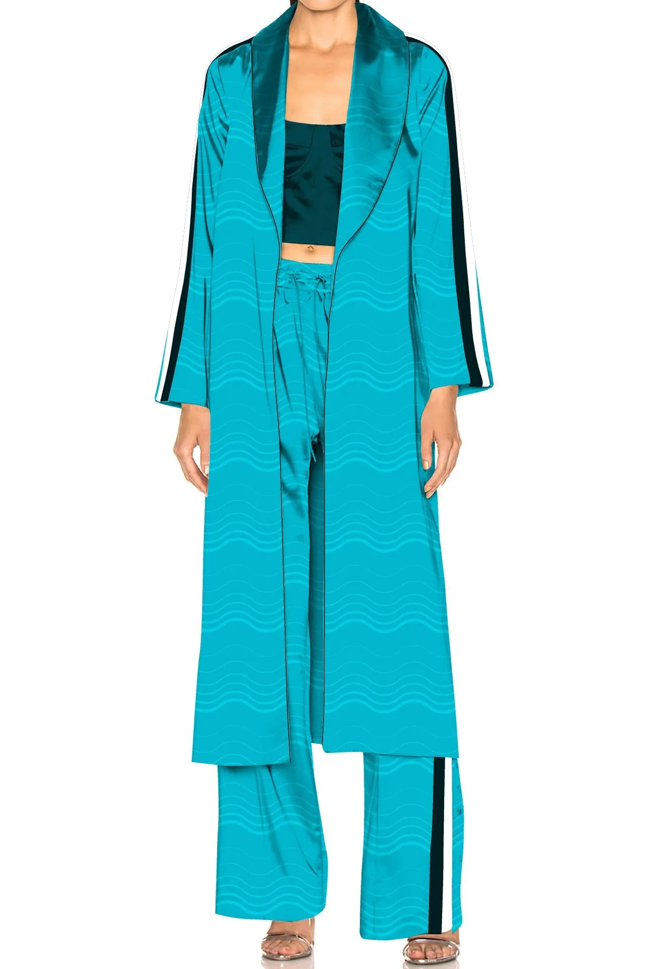 Pyjama Set With Robe