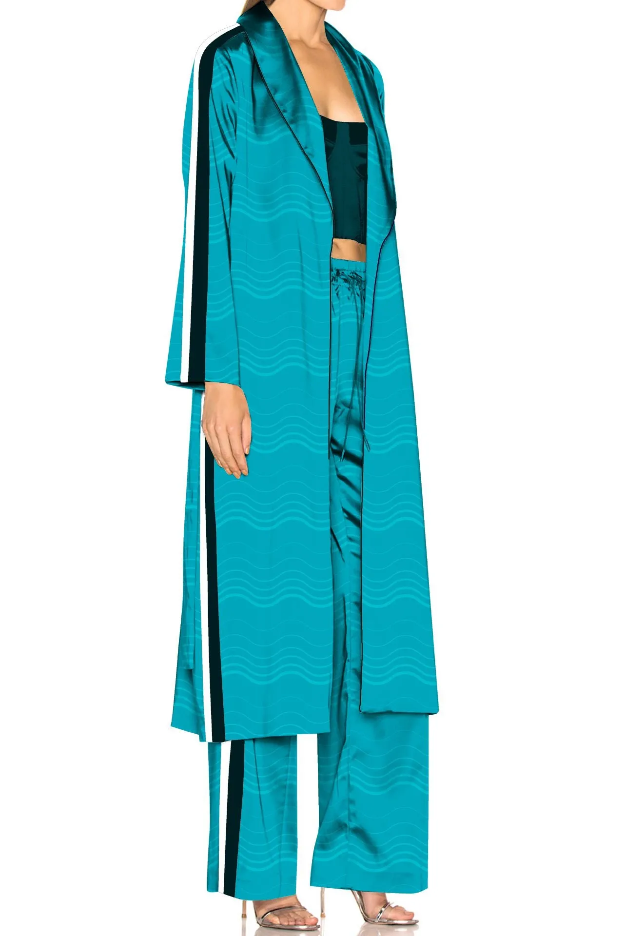 Pyjama Set With Robe