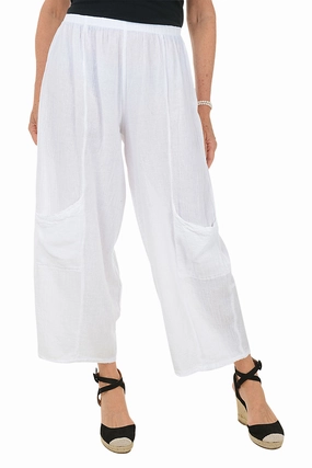 Double Pocket Gauze Gaucho Pant Lightweight Layer Anti Static Finish