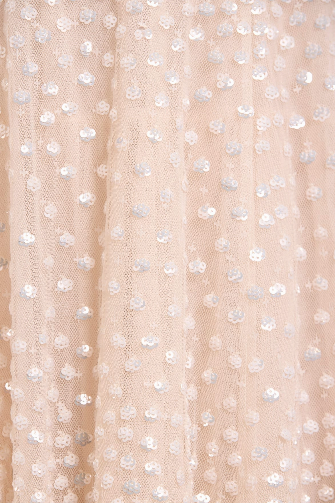 Scatter Dot One-Shoulder Ankle Gown Trendy wrap gown