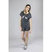 "Besties" Scottie Dog Short PJ Set