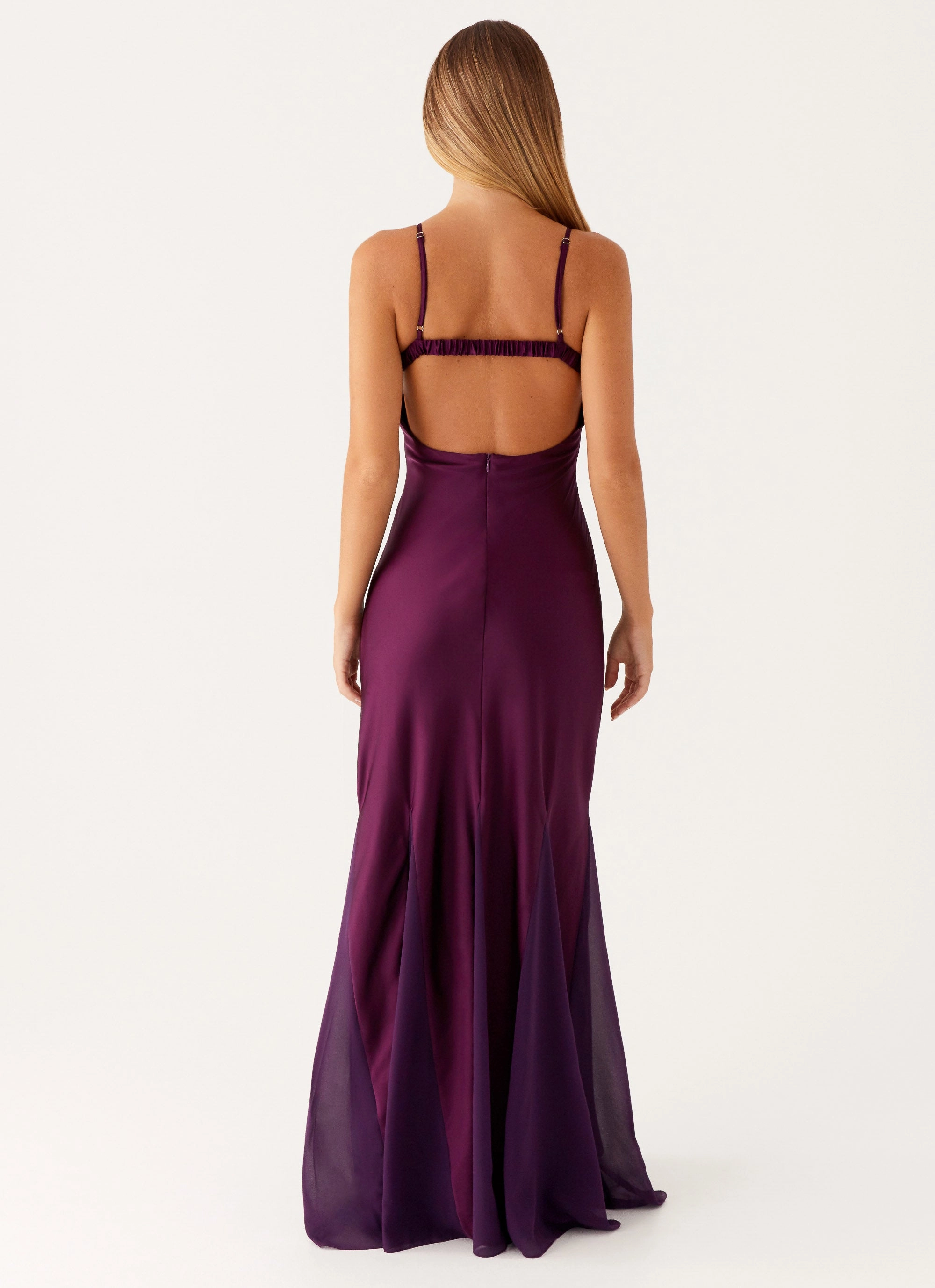 Ravello Maxi Dress - Mulberry Comfortable fit
